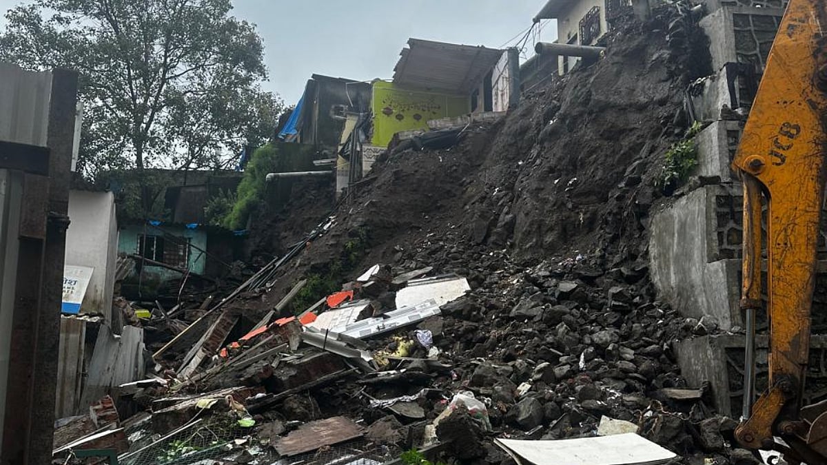 Mumbai: Retaining Wall Collapse In Vikhroli Park Site Damages 5 Houses; No Injuries Reported