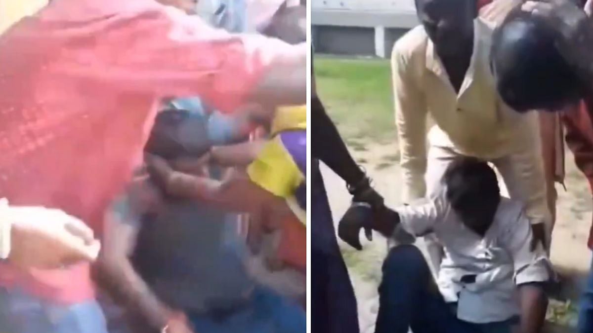Video: Relatives Of Bride & Groom Attack Each Other With Stones, Sticks Over Fewer Mutton Pieces At Wedding In Telangana's Nizamabad; Case Registered