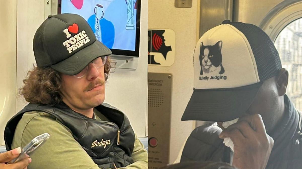Hat Messages From NYC Subway | Instagram