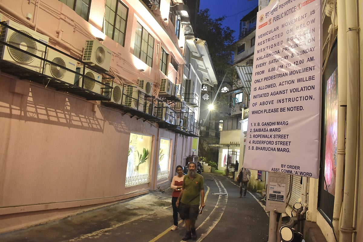 The notice issue by BMC for the Kala Ghoda precinct