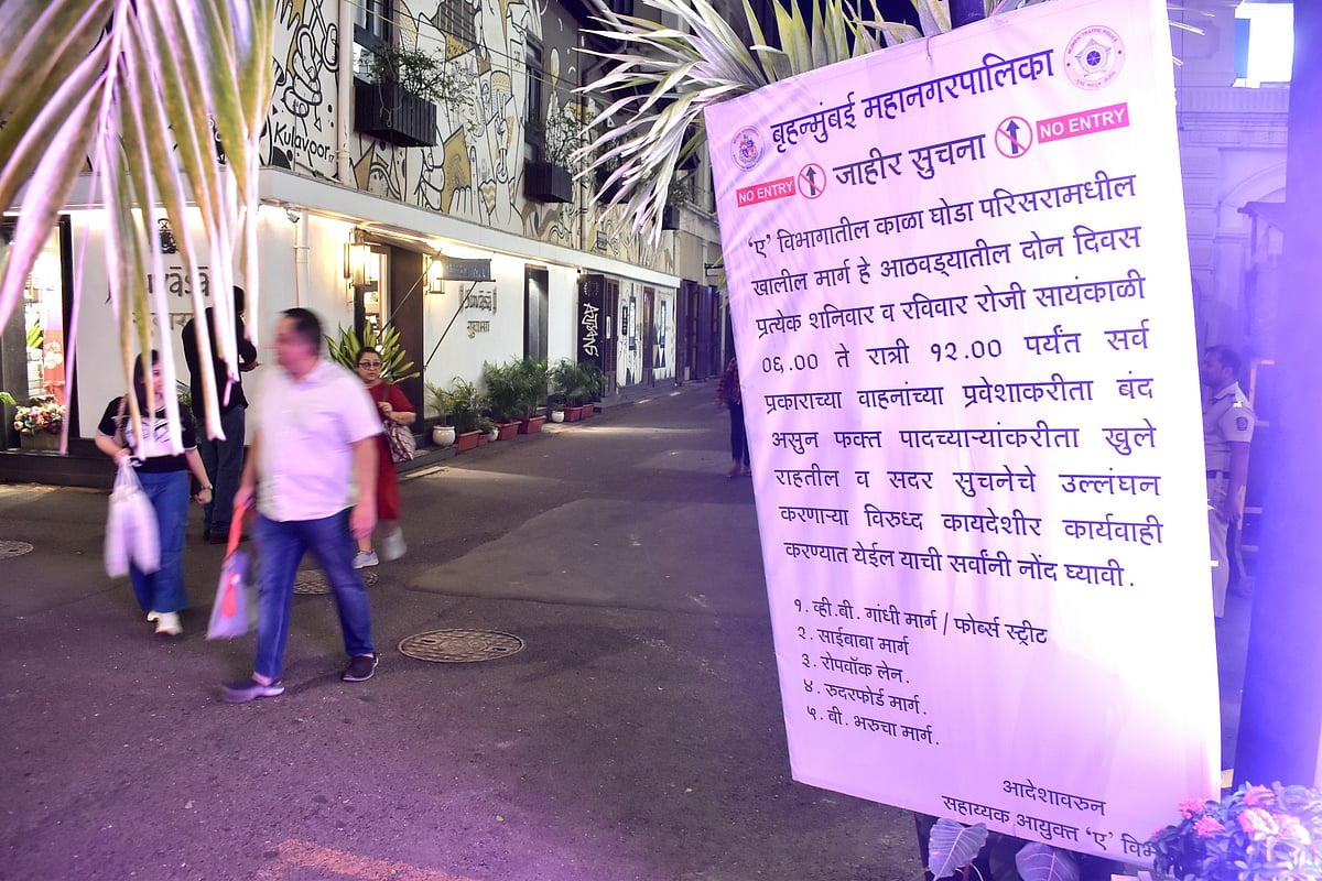 Timings and strict rules issued by BMC for  Kala Ghoda routes 