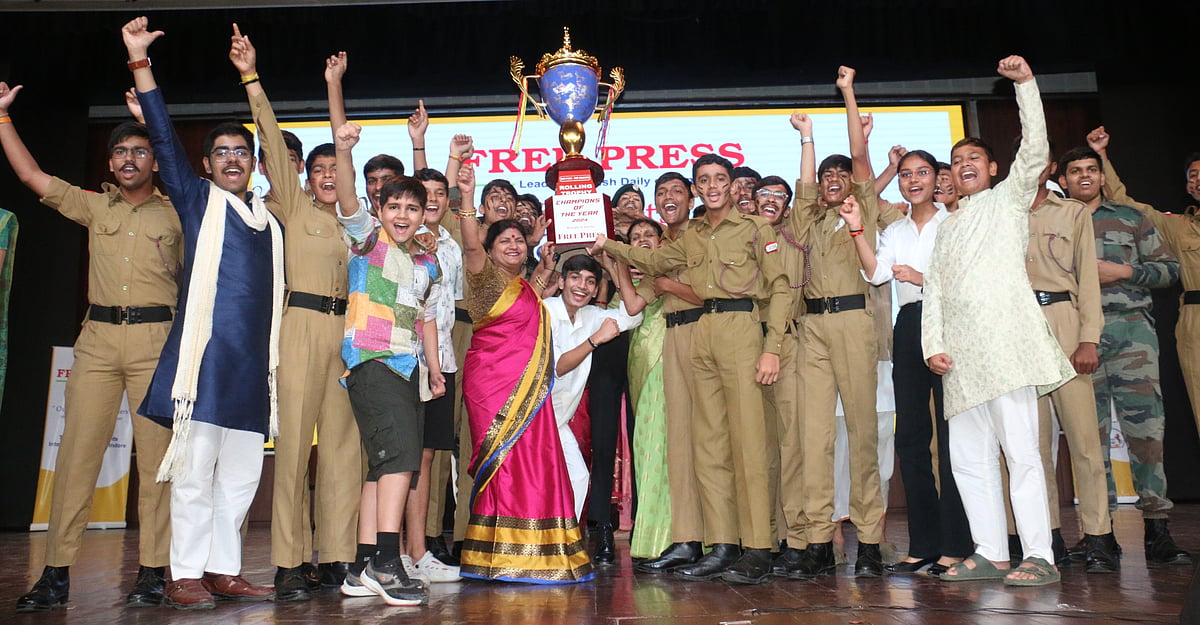 Indore: Vidyasagar School Tops In Free Press Inter-School Drama Competition  | ANANDSHIVRE