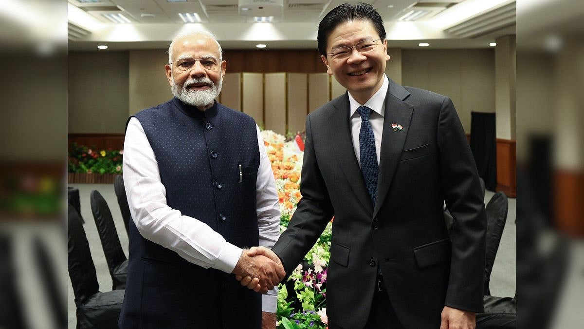 In Pics: PM Modi’s Busy Day In Singapore