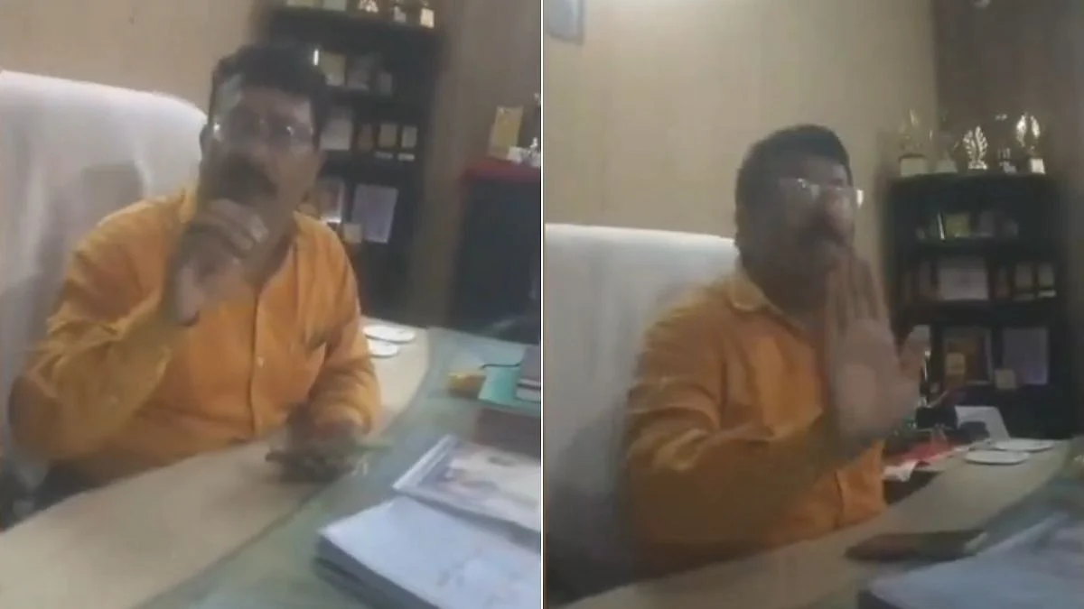 Shocking incident from UP's Amroha where a school principal accused 7-year-old Muslim boy of trying to convert other students | X | @zoo_bear