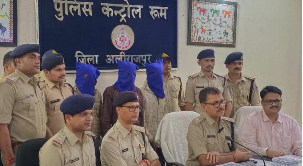 Police during press conference  | FP Photo