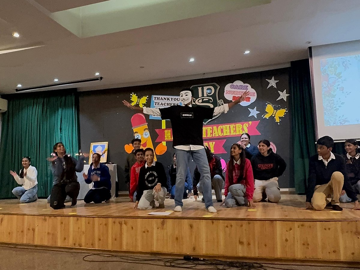 Skit performance at Jankidevi Public School for Teachers Day Celebration |