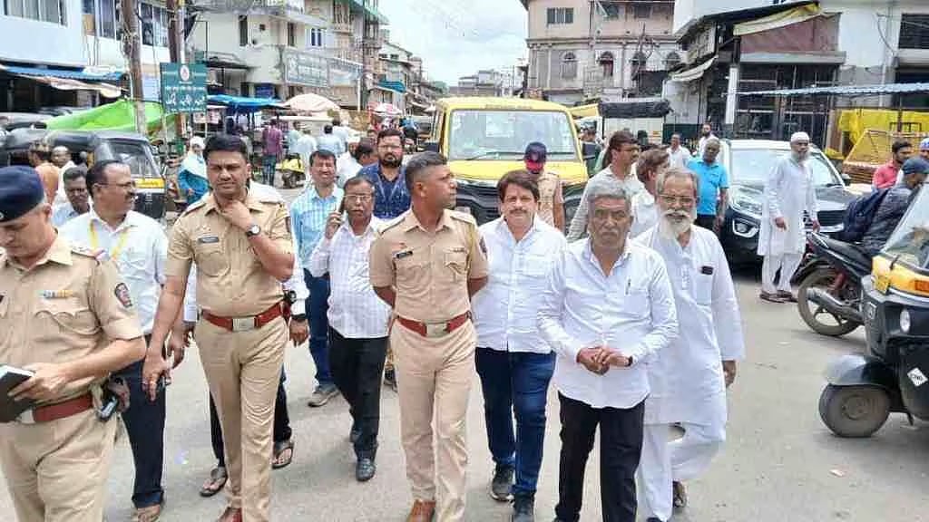 Nashik: Police Direct Civic Body, Mahavitaran to Fix Potholes, Hanging Wires on Ganesh Visarjan Route | 