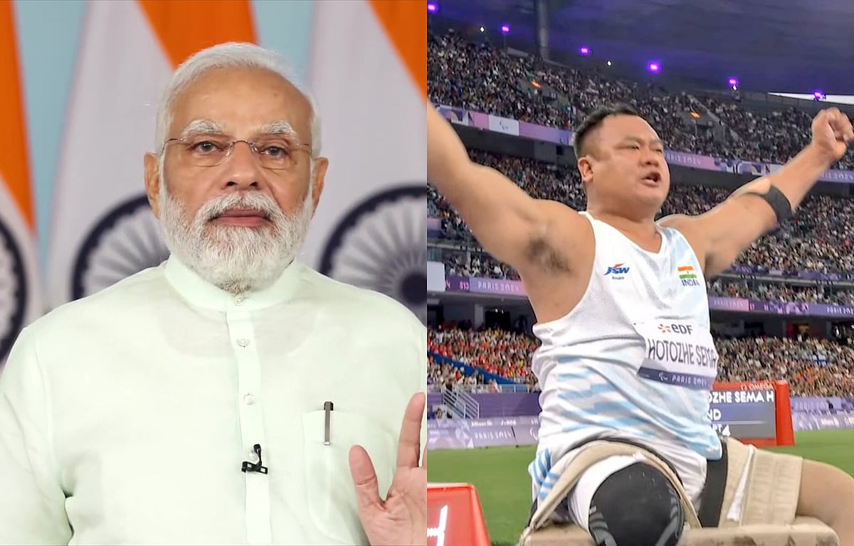 'His Incredible Strength And Determination Are Exceptional': PM Modi Hails Hokato Sema After Securing Bronze In Paris 2024 Paralympics