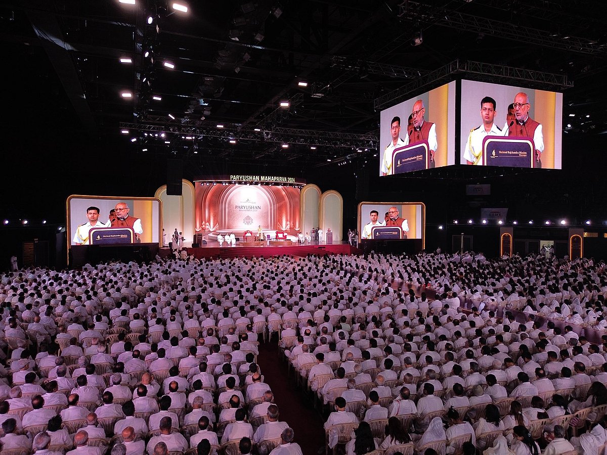 Maharashtra Governor C.P. Radhakrishnan speaks at the event