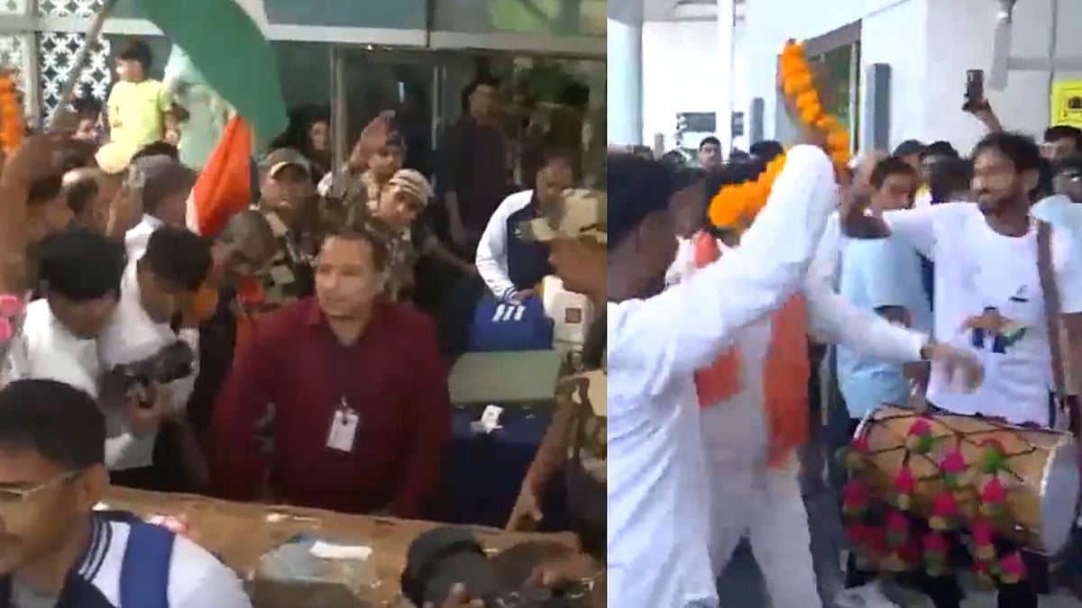 Indian Paralympic athletes return from Paris | Image: X