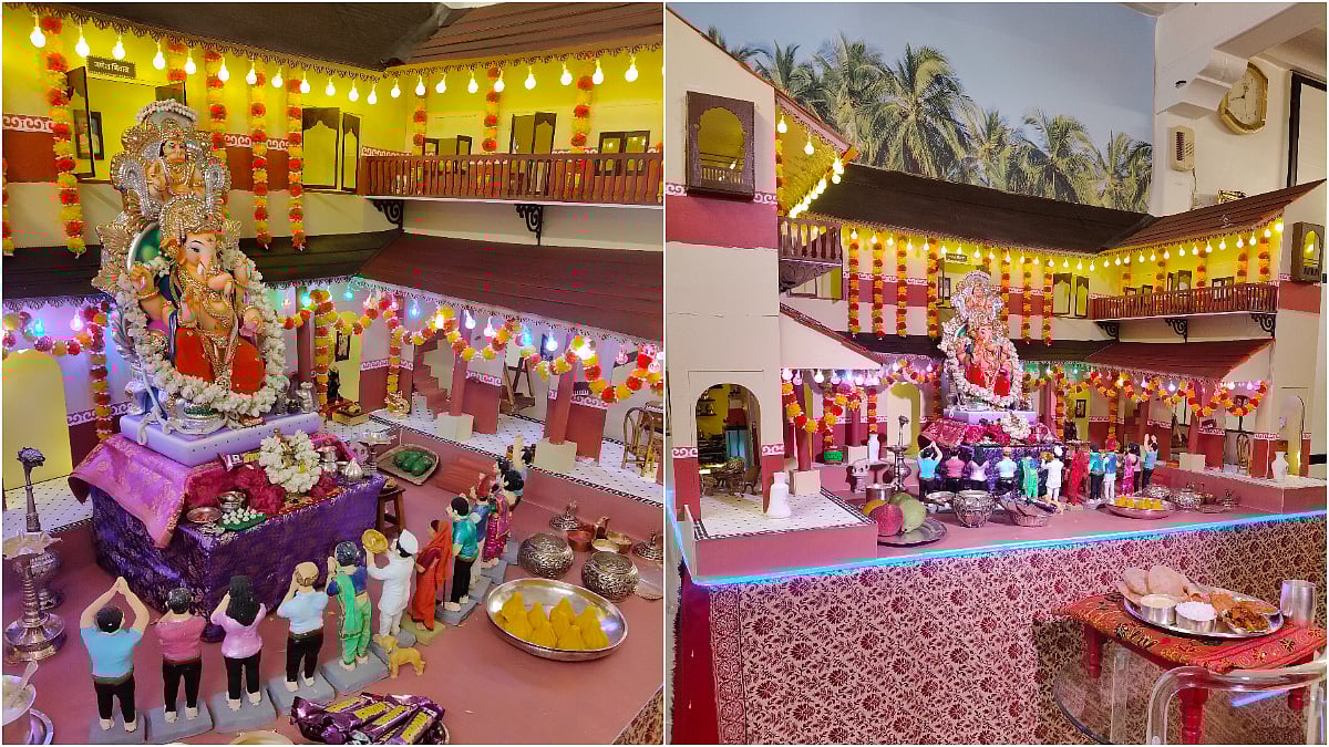 Eco-Ganesha: A Girgaum home Ganpati reflects the local heritage | File Photo