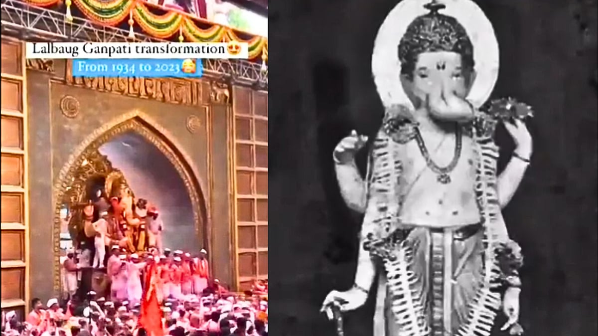 Lalbaug Cha Raja From 1934 To 2024 | X/MUMBAI NEWS