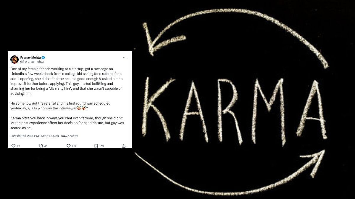 The post has gone viral on social media, garnering over 63.3k views so far.  | X @i_pranavmehta