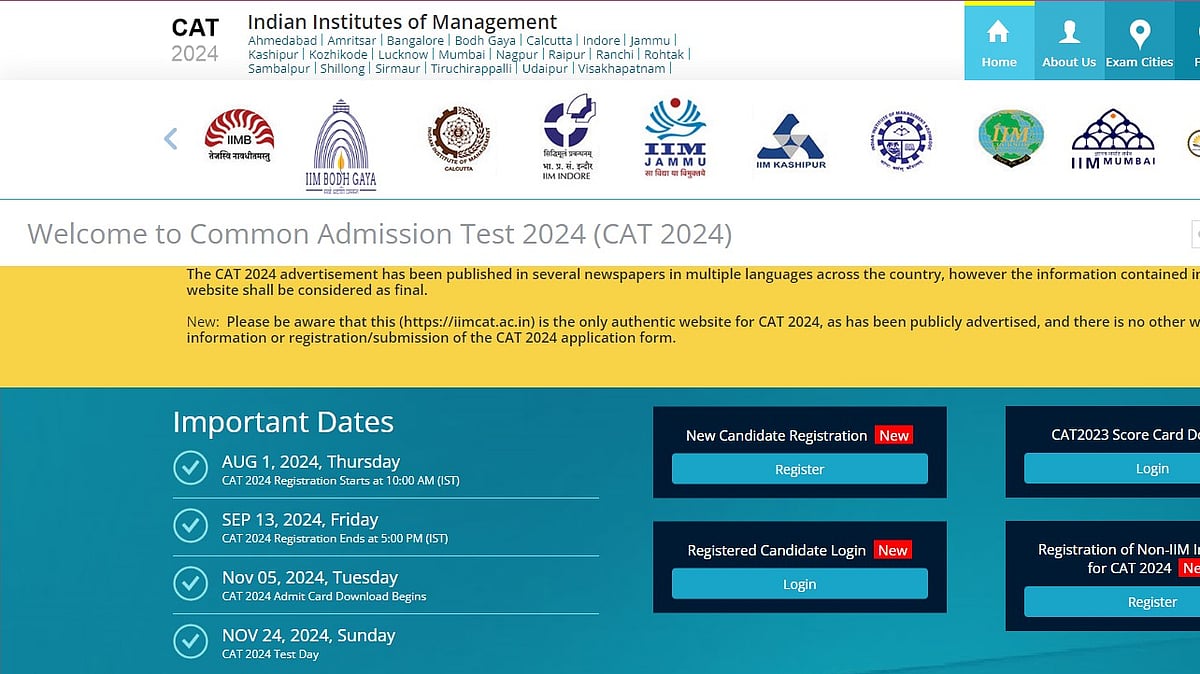 CAT 2024 Cut-Offs (Last Year) below | Official website