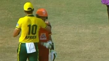 Babar Azam and Shaheen Shah Afridi. | (Credits: Twitter)