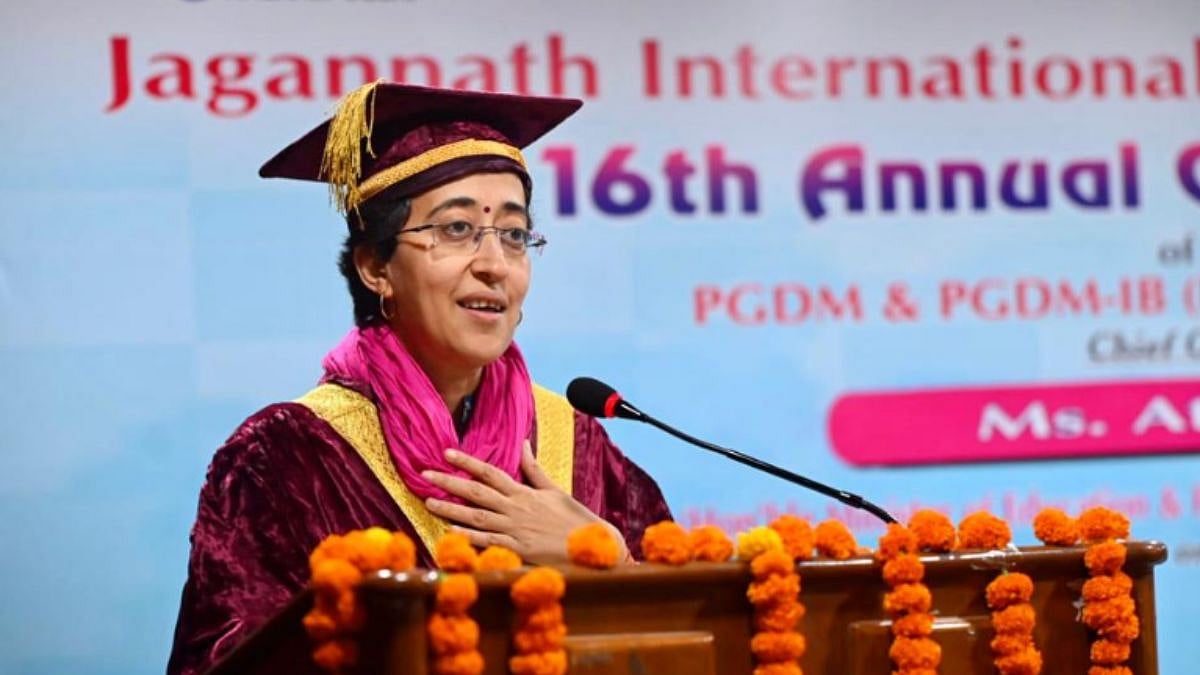At the Convocation Ceremony of the JIMS Kalkaji, in August, 2023