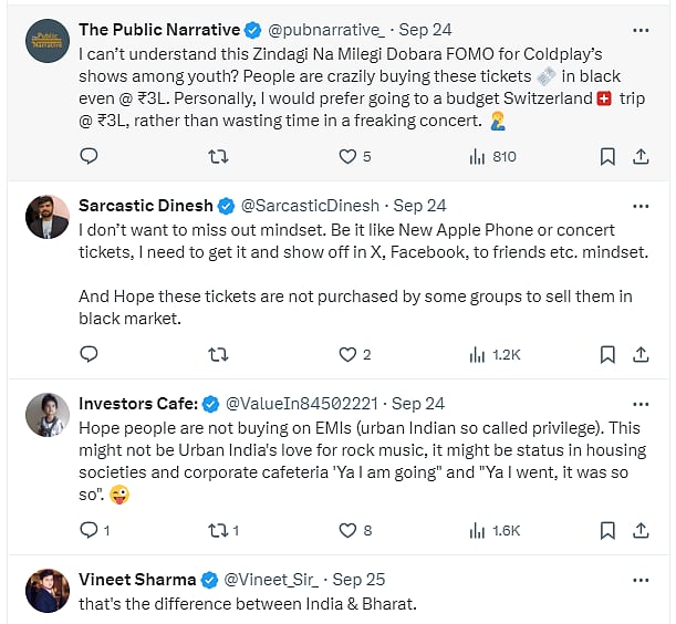 Screengrab of the comments