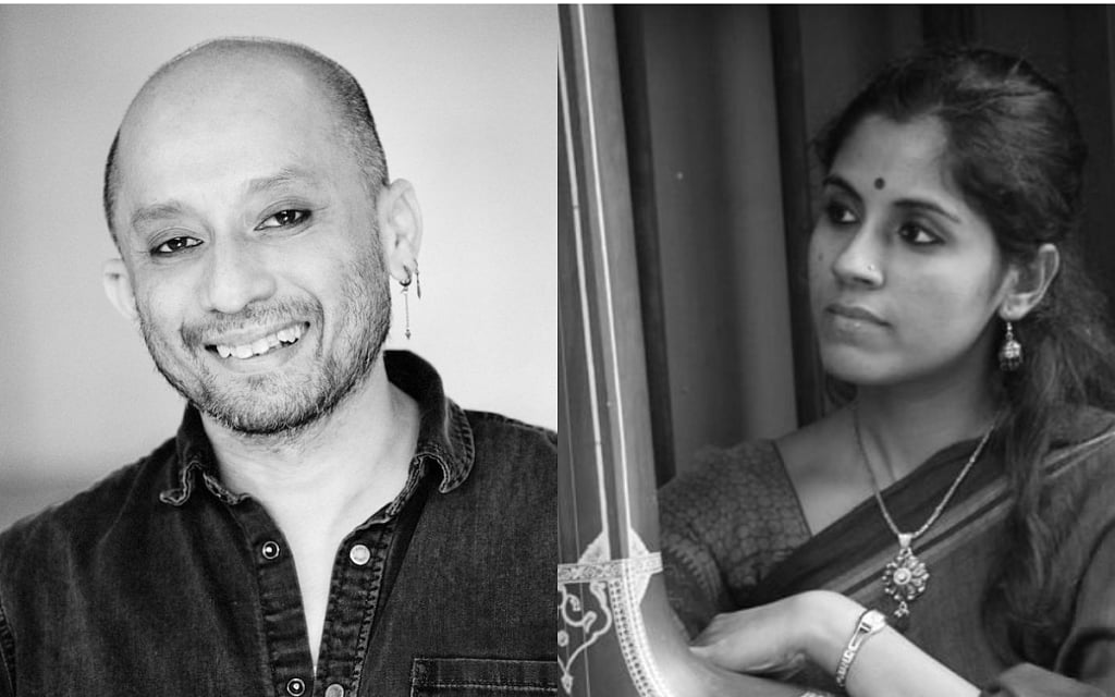 Dancer and scholar Mavin Khoo, and vocalist Chitra Poornima Sathish. Photo courtesy: Esplanade – Theatres on the Bay
