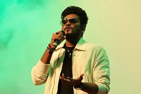 Sam Vishal is an indie artiste who has chart-topping playback songs like Chitti Story. Photo courtesy: Esplanade – Theatres on the Bay
