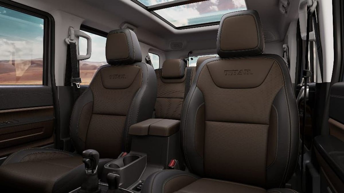 Mahindra Thar Roxx - Mocha Brown Interior