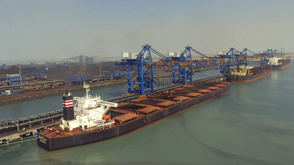 The company crucially operates some of the largest and most consequential ports, including Mundra Port.
(Mundra Port)
