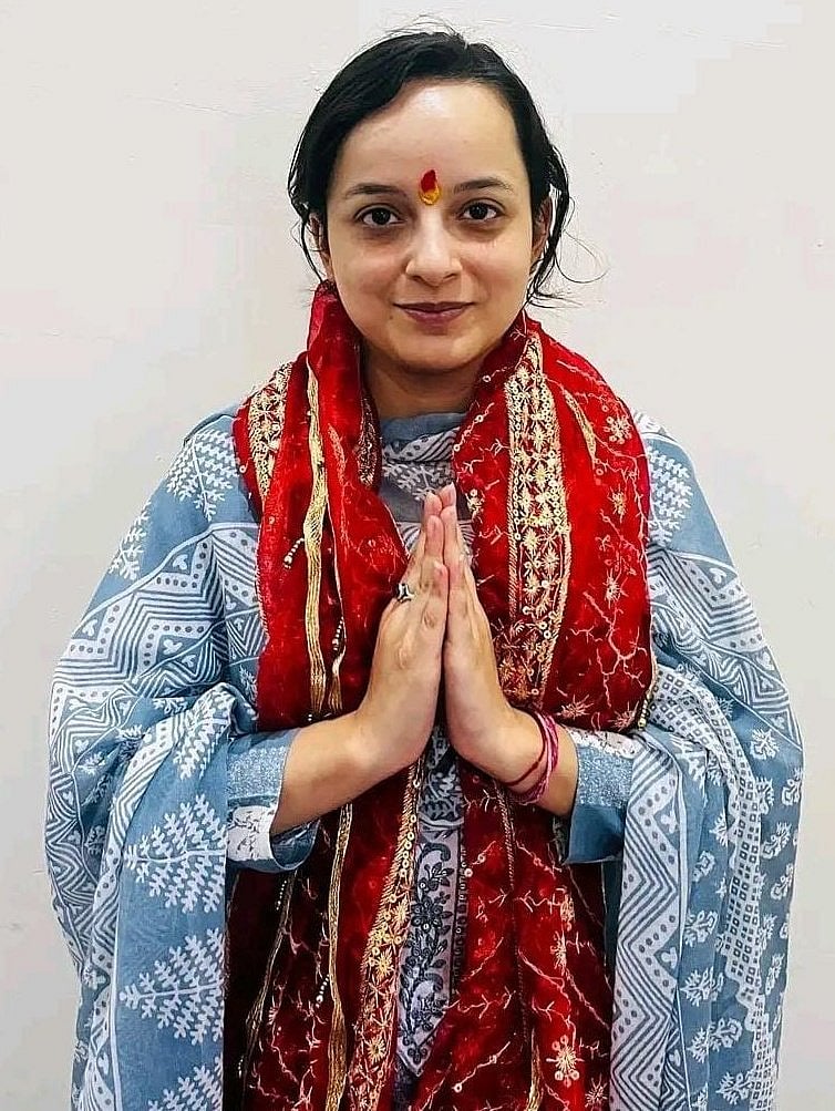 BJP candidate Shagun Parihar