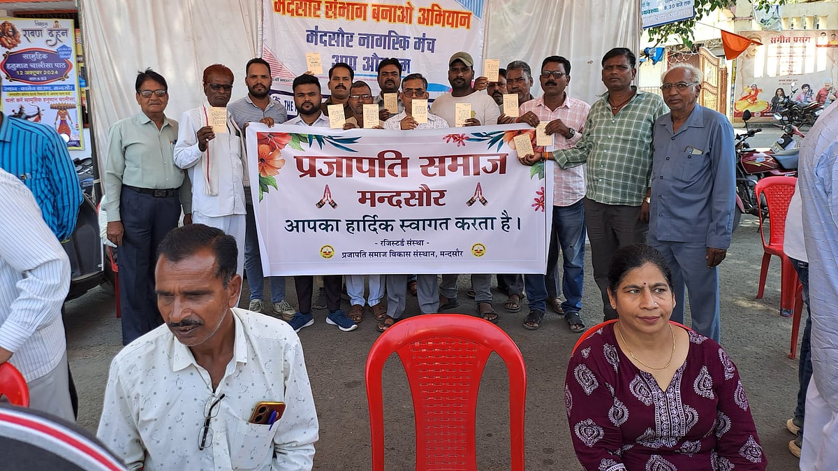 Sambhag Banao Andolan: MP Citizens Rally For Mandsaur Division In Postcard Campaign | FP Photo 