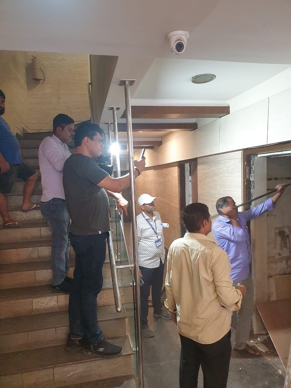 After nearly 19 years of struggle, residents of Sukh Shanti building on Pedder Road see BMC partially demolish an unauthorized structure.