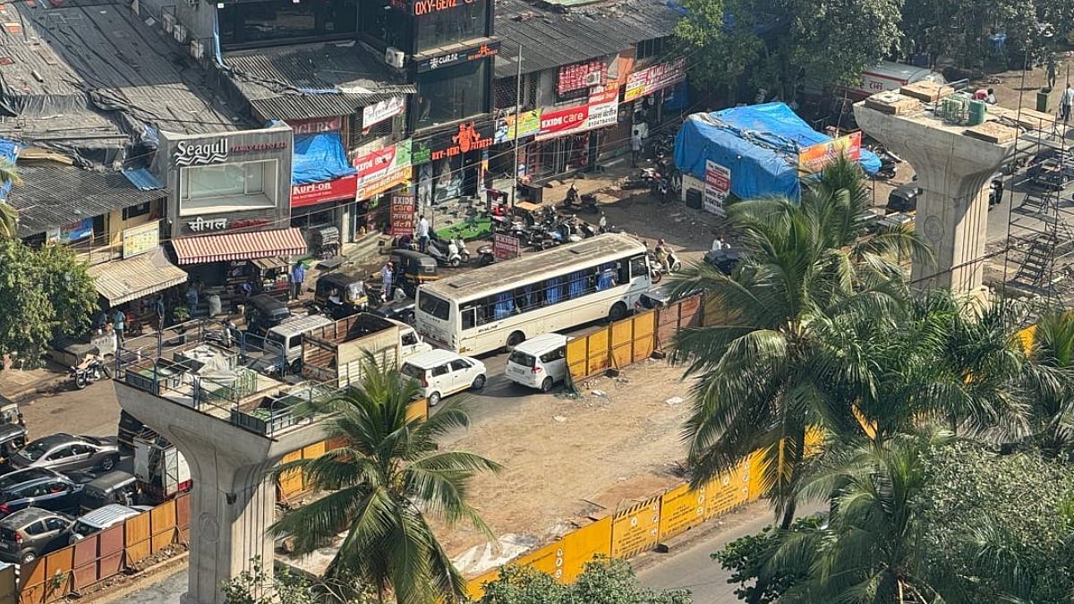 BMC demolishes decades-old Kali Mata Mandir after the owner relocates it to a private site to facilitate the Goregaon-Mulund Link Road project