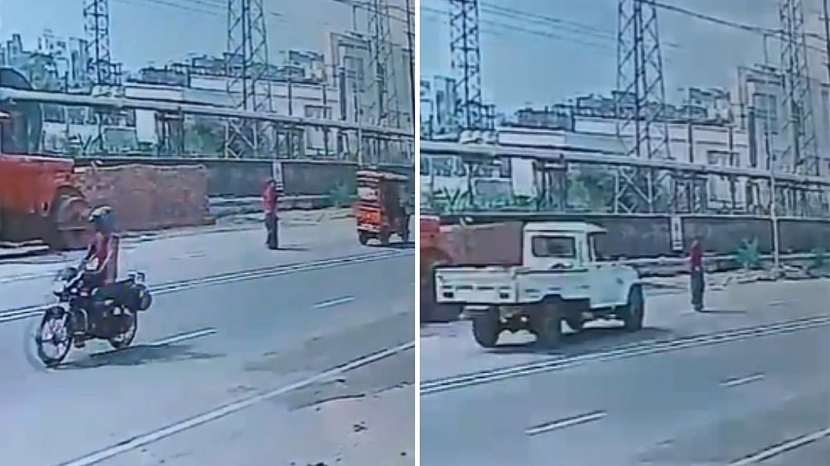 Video: Woman Dies After Being Hit By Speeding Pickup Truck In Noida; Police On Lookout For The Absconding Driver