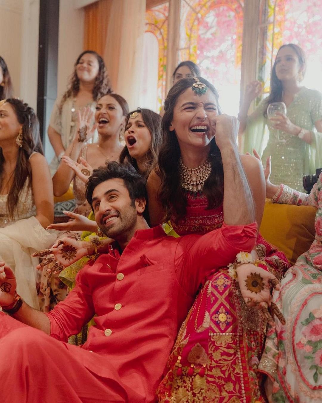 Alia Bhatt and Ranbir Kapoor's mehndi ceremony