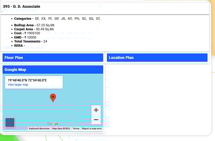 Interestingly, Google Maps location of some projects are pinned to a spot in the Arabian Sea