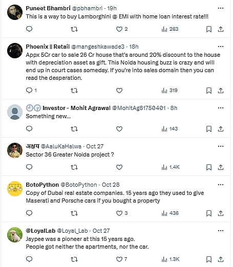 Screengrab of the comments
