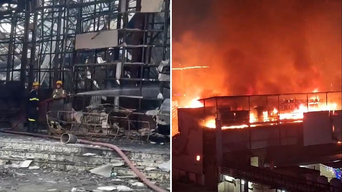 Visuals From The Spot Of The Incident | ANI & X @Rohit_B_X