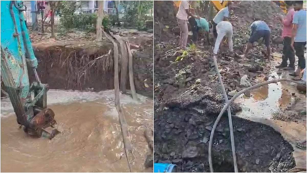 Navi Mumbai: NMMC resumes water supply at low pressure after 12-hour repair on Morbe Dam pipeline