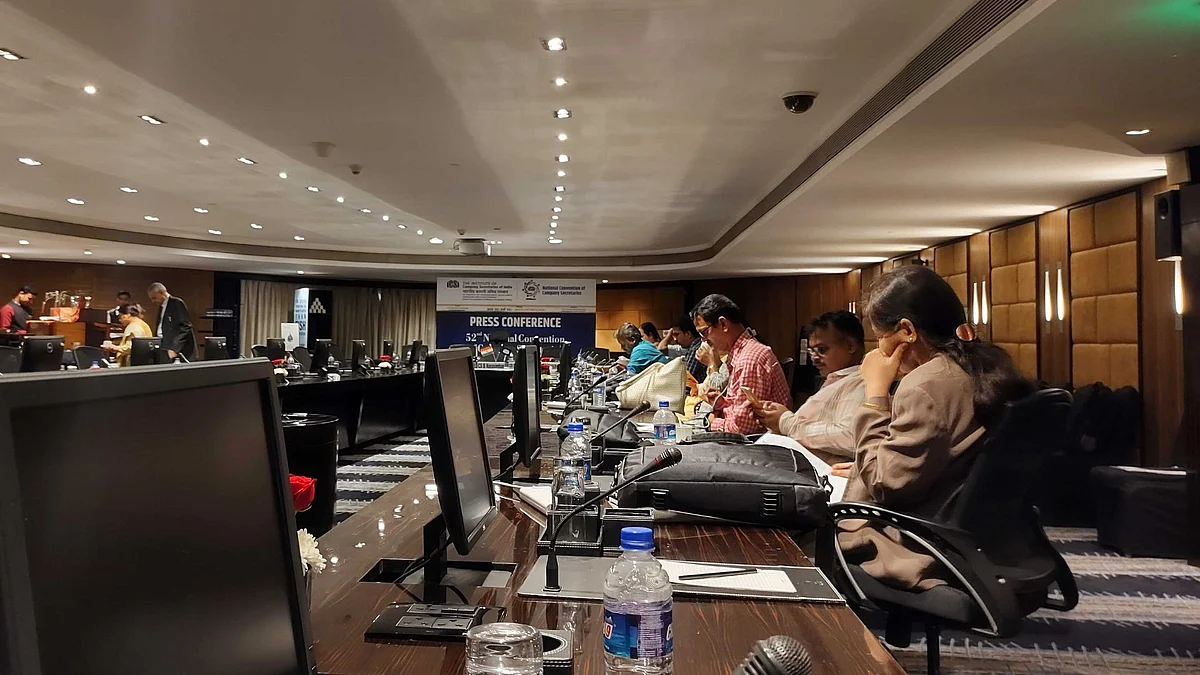 In a presence conference conducted on the eve of the event, on November 7, was led by ICSI President CS B NARASIMHAN