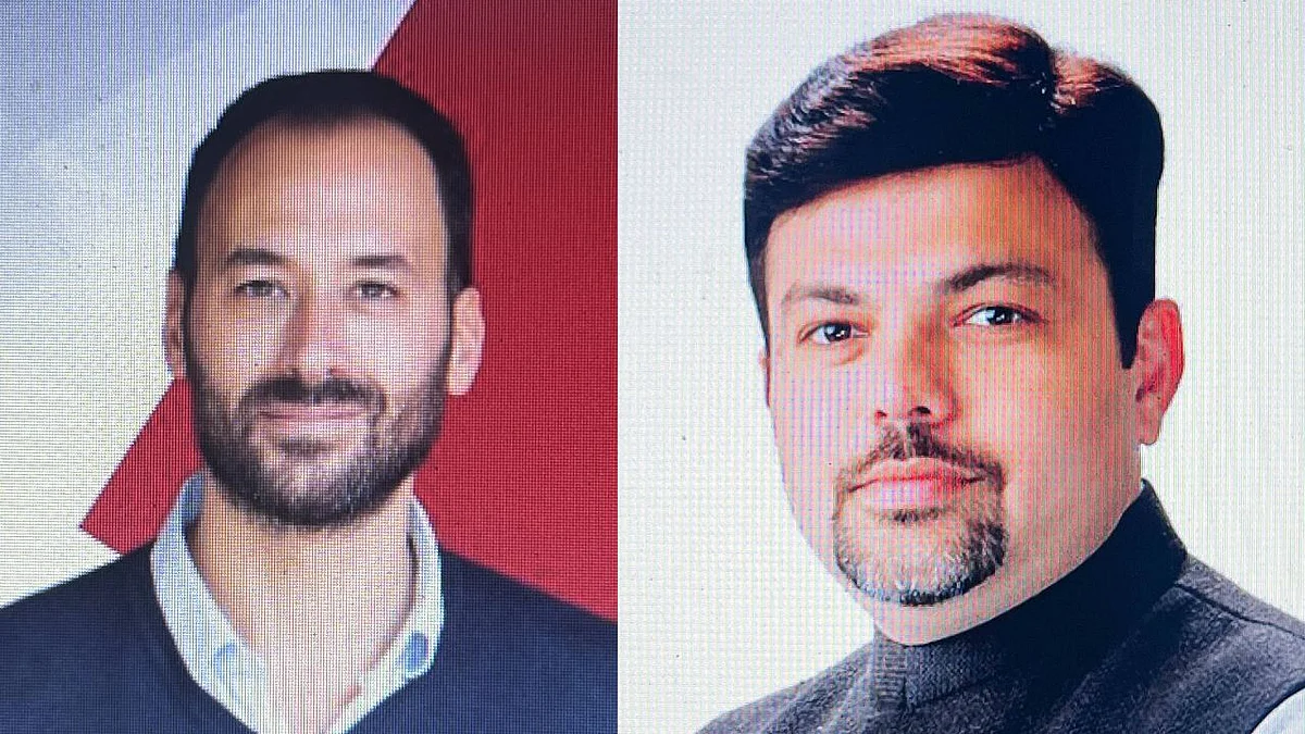 Brother vs Brother: Dr Amol Deshmukh, independent (Congress rebel) (L) vs Ashish Deshmukh, BJP, Saoner (R)