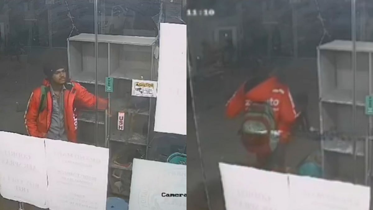 Bengaluru: Zomato Delivery Boy Steals Bag From Grand Mart In Basapura, Police Respond After CCTV Visuals Surface 