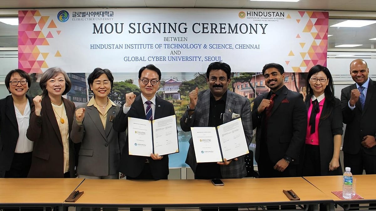 Global Cyber University Strengthens Ties With Hindustan Institute of Technology & Science To Launch Global Brain Education Centre In India |