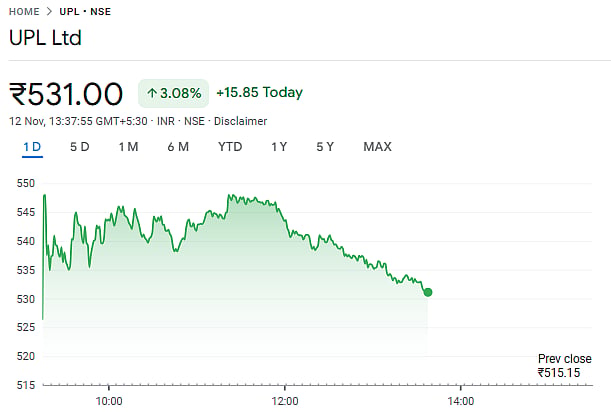 Share performance