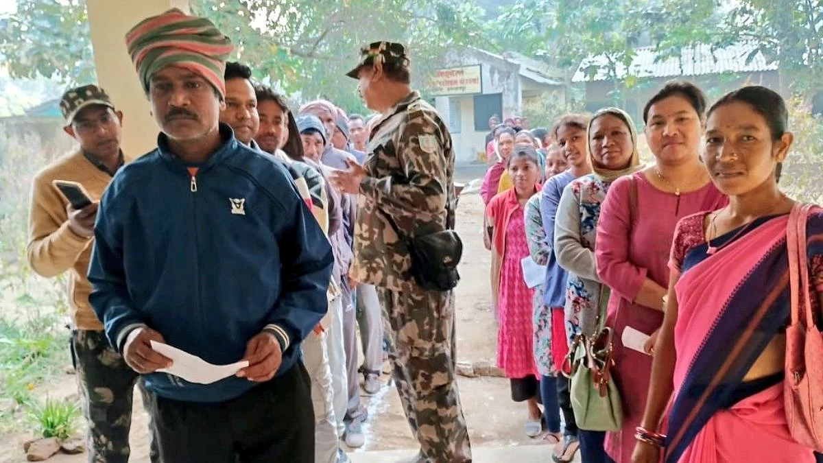 Jharkhand Assembly Elections 2024 46 25 Pc Voter Turnout Recorded By 1 Pm In First Phase Of Polling Jharkhand Assembly Elections 2024 46 25 Pc Voter Turnout Recorded By 1 Pm In First Phase Of Polling