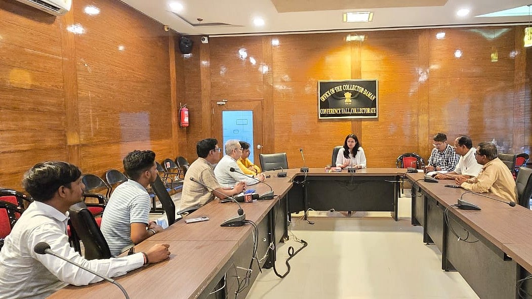 Press conference organized on the occasion of 4th Tribal Pride Day and 150th birth anniversary of...
