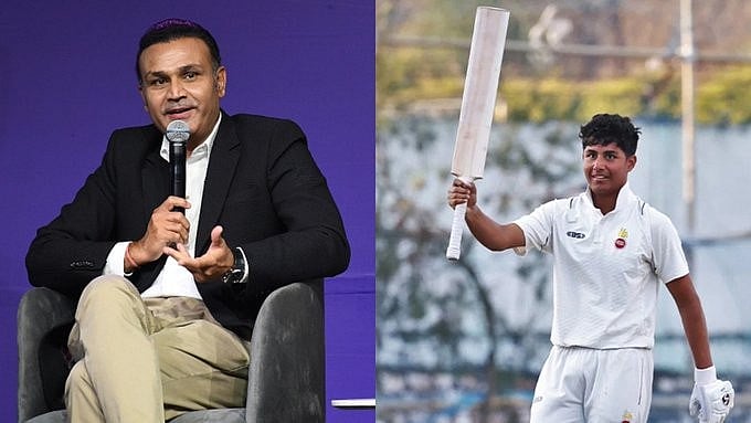 'May You Score Many More Daddy Hundreds': Virender Sehwag Lauds Son Aaryavir Sehwag On Scoring 297 In Cooch Behar Trophy