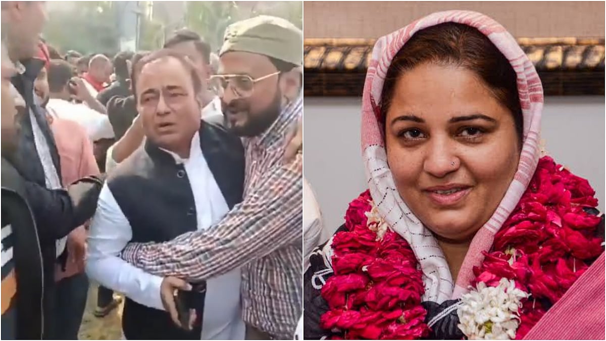 VIDEO: Kanpur Cant MLA Hassan Roomi Breaks Down In Tears After Naseem Solanki Wins Sisamau Assembly Bypoll