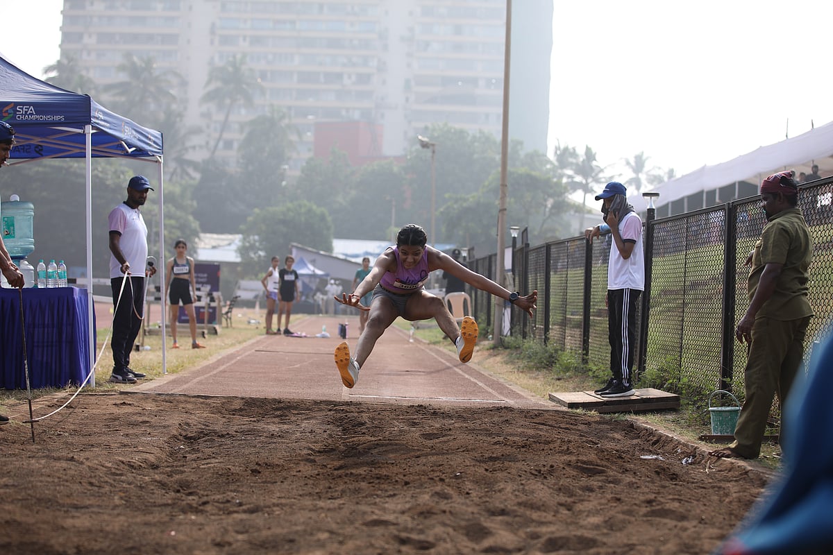 SFA Championships 2024: Rella Munral Wins Gold In Girls U-16 Long Jump