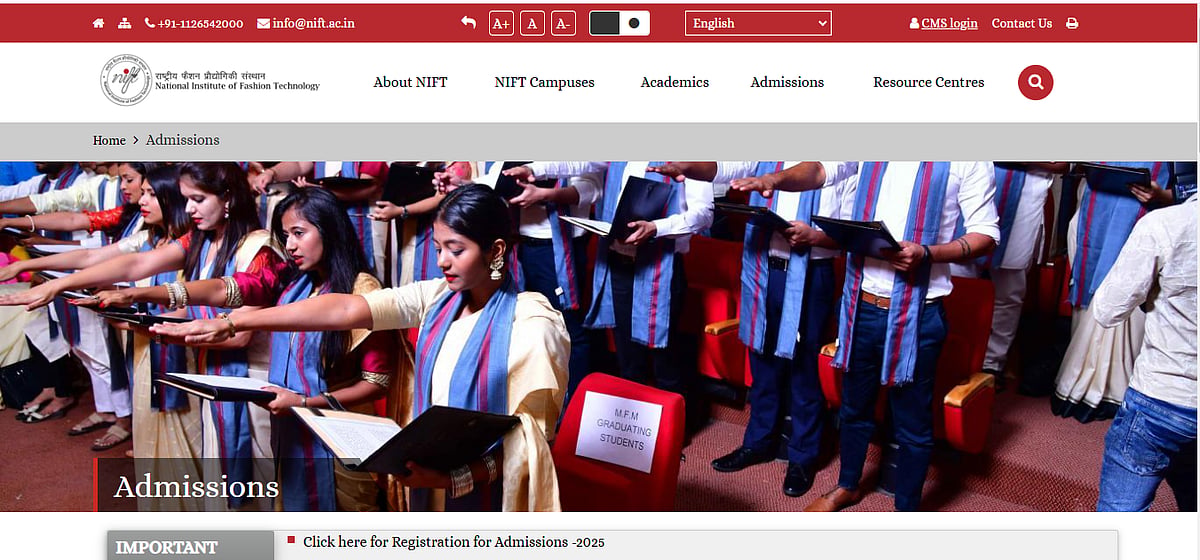 NIFT 2025 Registration Process Underway; Check Eligibility, How To Apply & More