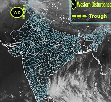 Weather system affecting Madhya Pradesh at present 