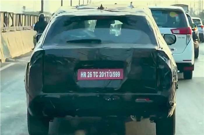 Maruti Suzuki Grand Vitara Facelift - Spy Shots