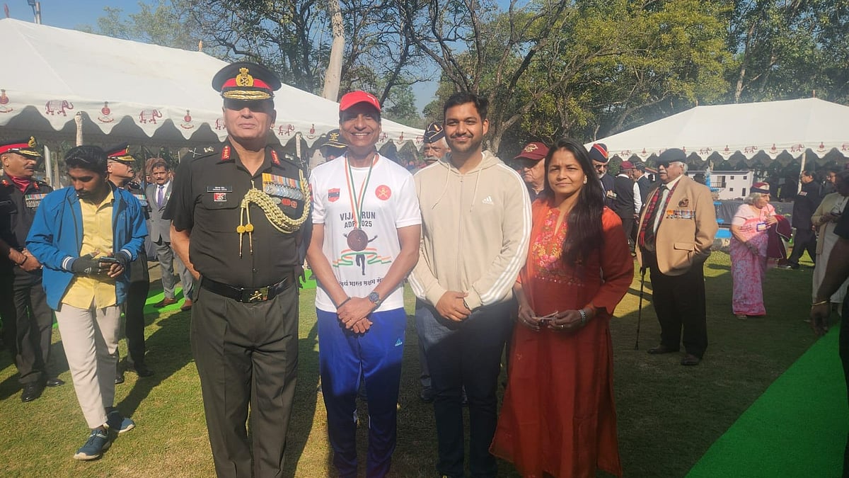 Jalna's Jitendra Agarwal Wins Prestigious 405-Km Ultra Marathon to Mark 54th Vijay Diwas