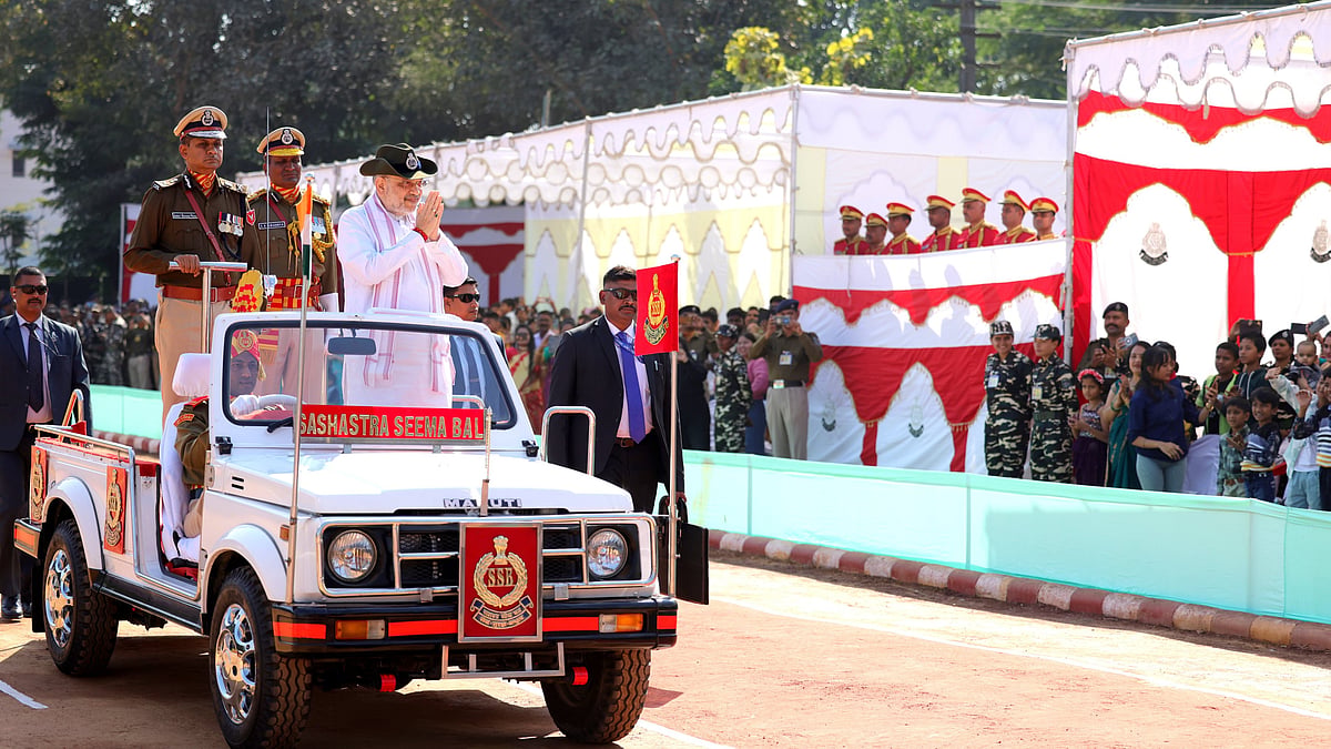 Union Home Minister Amit Shah Lauds 'Sashastra Seema Bal' For Guarding Nepal & Bhutan Borders